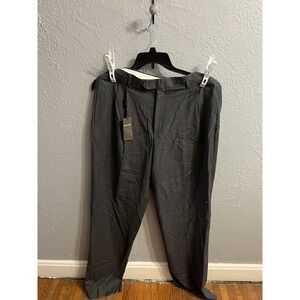 Roberto‎ Villini collezione men's gray  pants Wool 36×37.5. Unhemmed.
